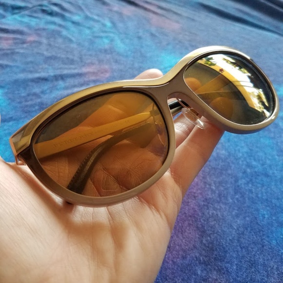 Burberry B 3076-Q 1191/6H Gold & Beige Sunglasses main image 5